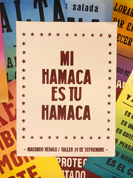 MI HAMACA ES TU HAMACA