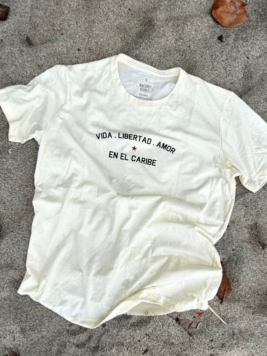 PRE VENTA - CAMISETA VIDA EN EL CARIBE