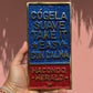 PLACA TAKE IT EASY /GOLD