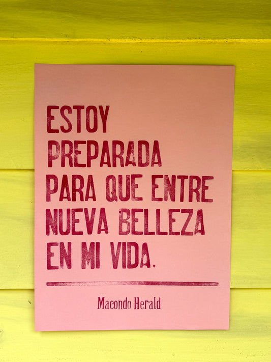 LA BELLEZA