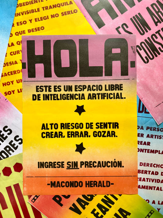 ESPACIO LIBRE DE INTELIGENCIA ARTIFICIAL