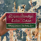PLACA DIOSA BENDIGA ESTA CASA