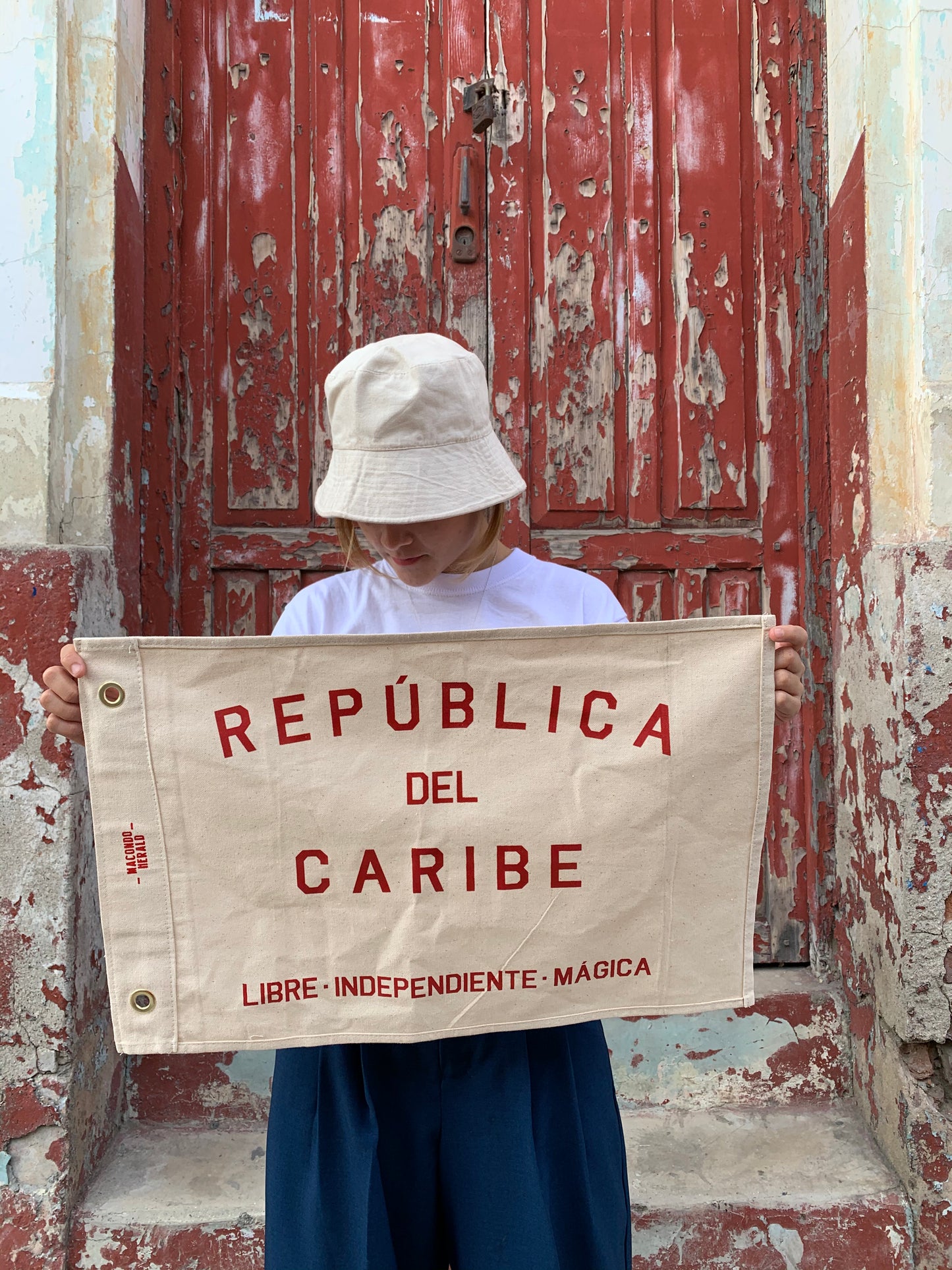 BANDERA REPÚBLICA DEL CARIBE