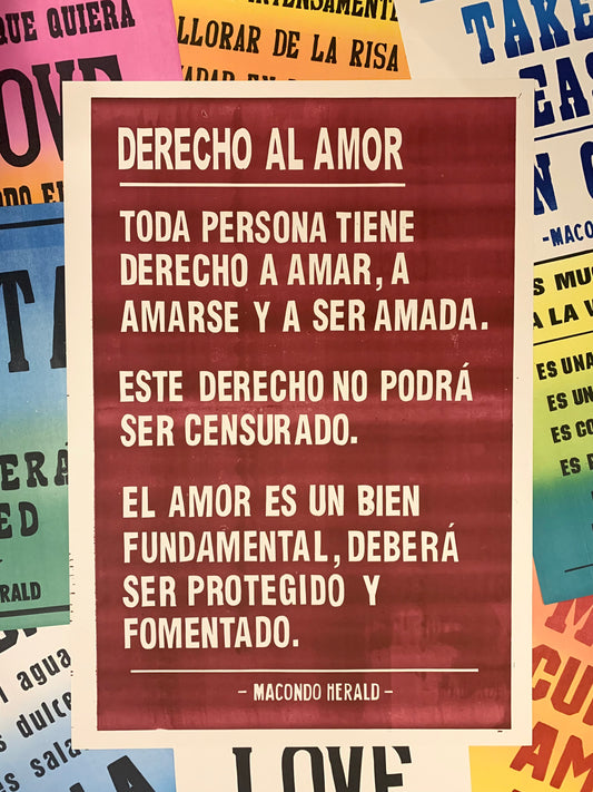 DERECHO AL AMOR